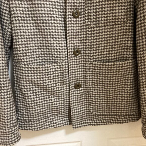 New Men's EXPRESS Houndstooth Jacket XS/S - Picture 4 of 7